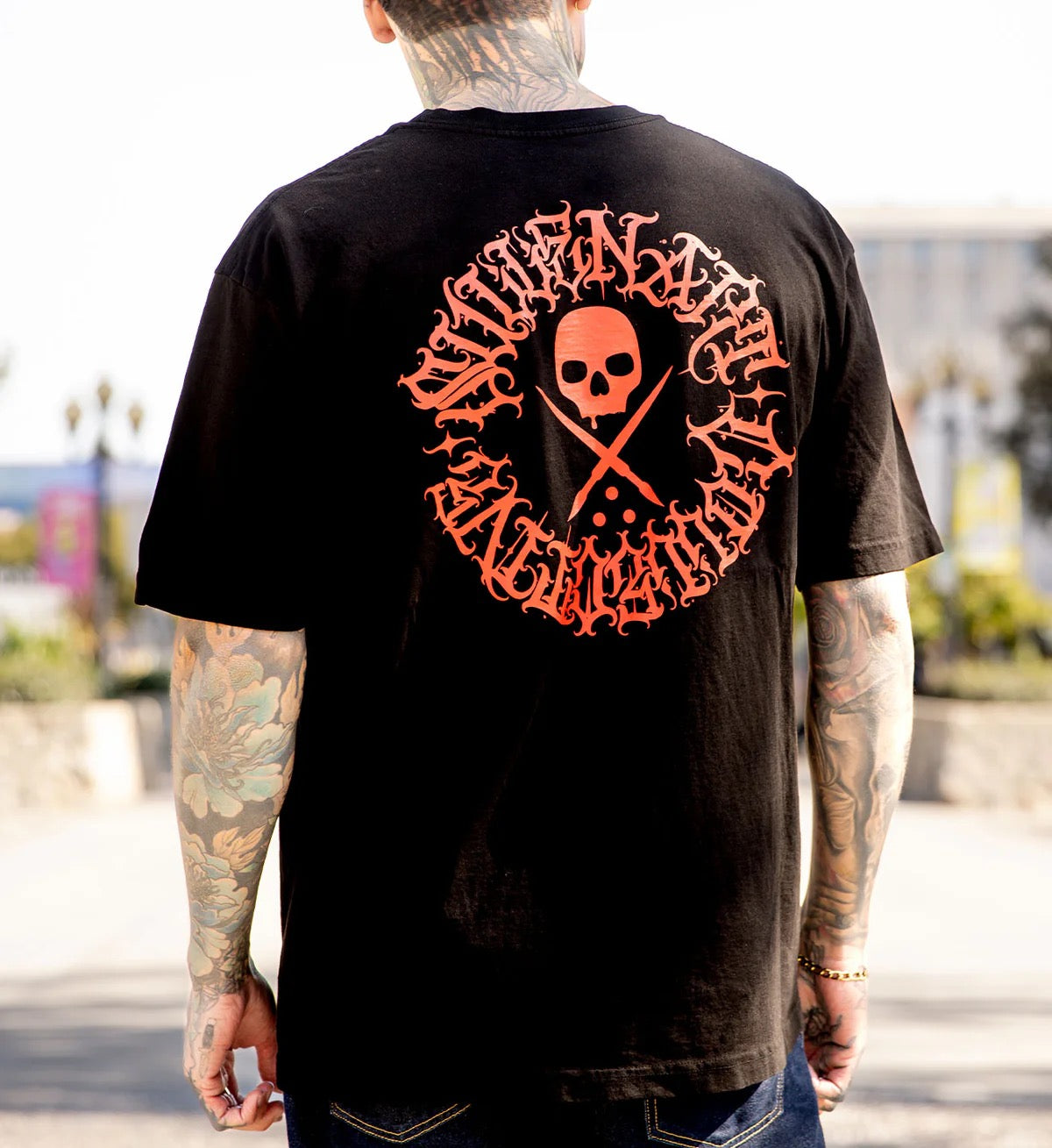 SULLEN CLOTHING BOH SKOOB '1 TON' OVERSIZED HEAVYWEIGHT PREMIUM T-SHIRT