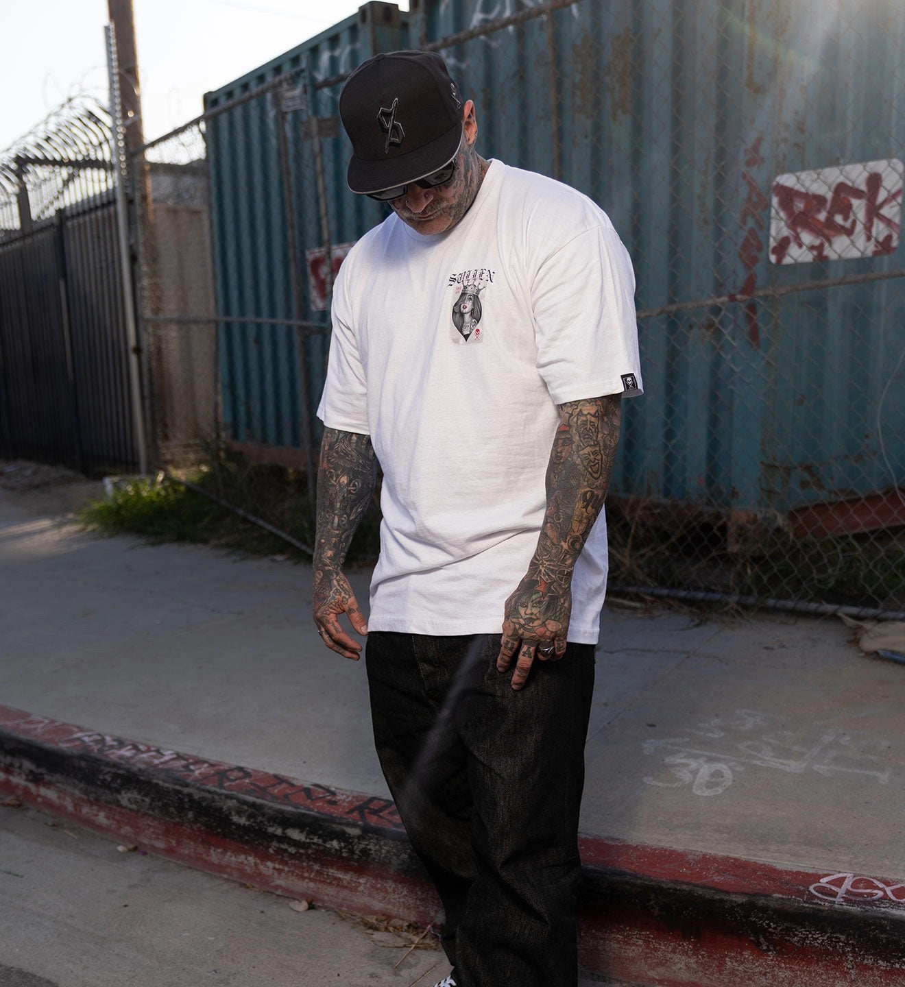 SULLEN CLOTHING QUEEN OF LOVE WHITE STANDARD T-SHIRT