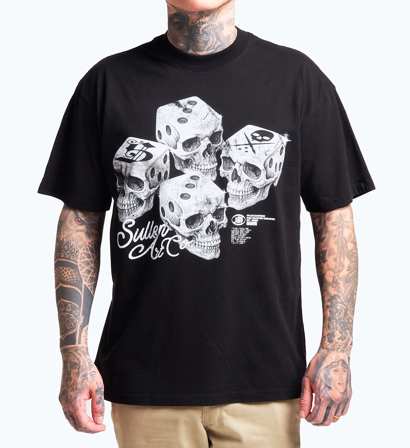 SULLEN CLOTHING ROLL CALL "1 TON" OVERSIZED HEAVYWEIGHT PREMIUM T-SHIRT