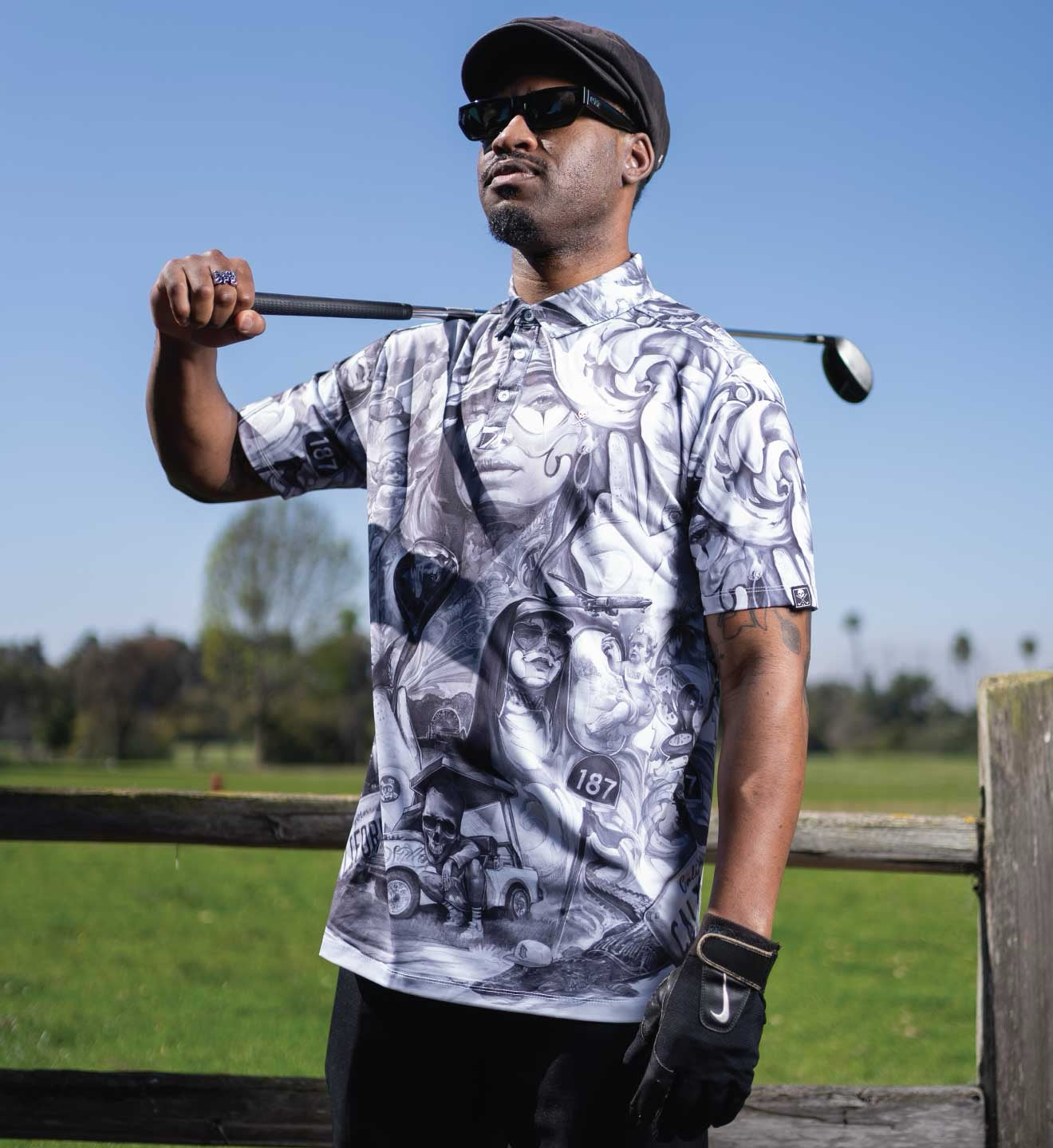 SULLEN CLOTHING CHAOS POLO SHIRT