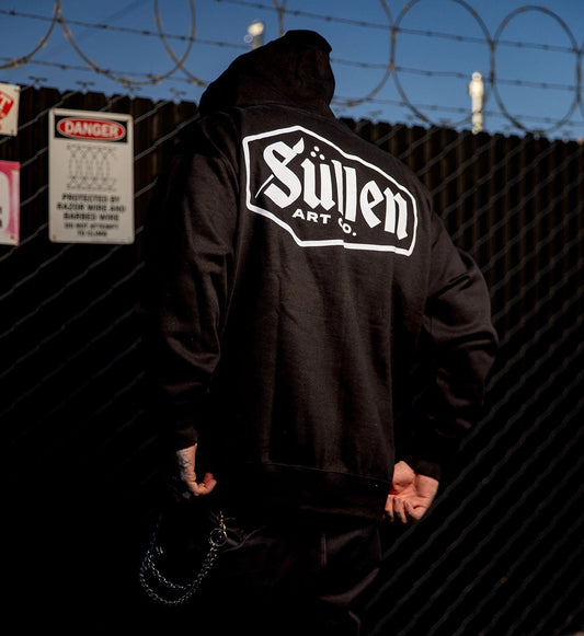 SULLEN CLOTHING CORPO COFFIN ZIP HOODIE