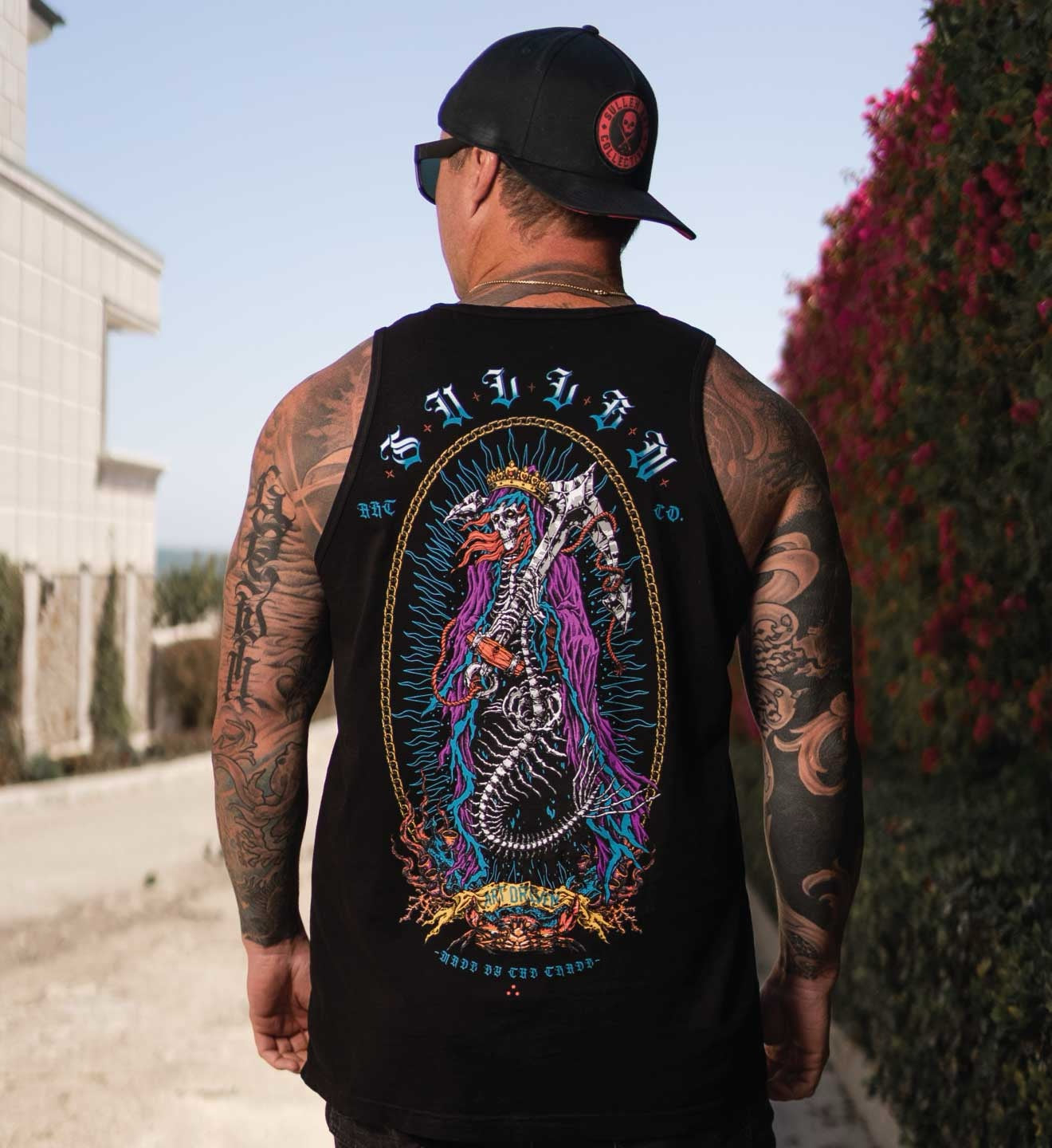 SULLEN CLOTHING SUNKEN MERMAID TANK VEST T-SHIRT