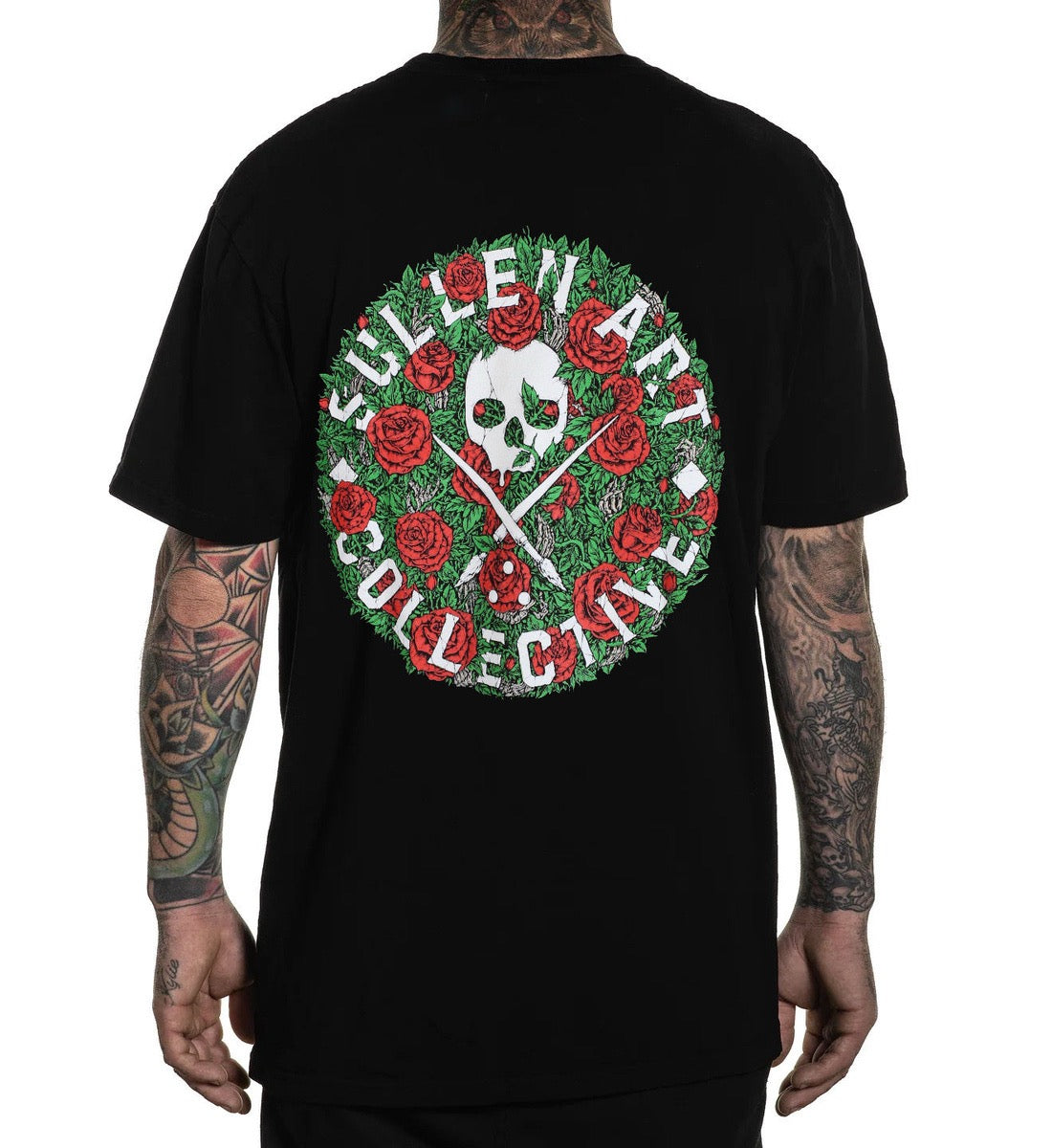 SULLEN CLOTHING ROSES AND BONES STANDARD T-SHIRT