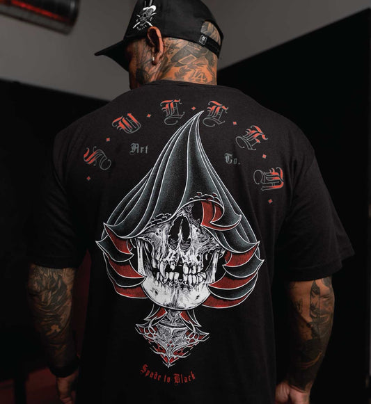 SULLEN CLOTHING SPADE TO BLACK STANDARD T-SHIRT