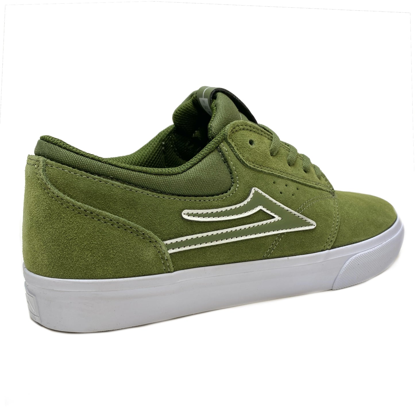 LAKAI GRIFFIN OLIVE GREEN SUEDE TRAINERS