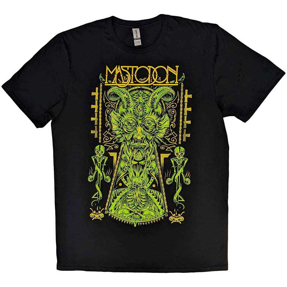 Mastodon Unisex T-Shirt: Devil on Black (Black)