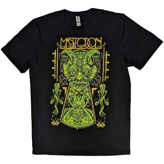 Mastodon Unisex T-Shirt: Devil on Black (Black)