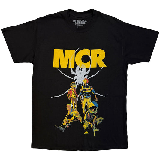My Chemical Romance Unisex T-Shirt: Killjoys Pin-Up (Black)