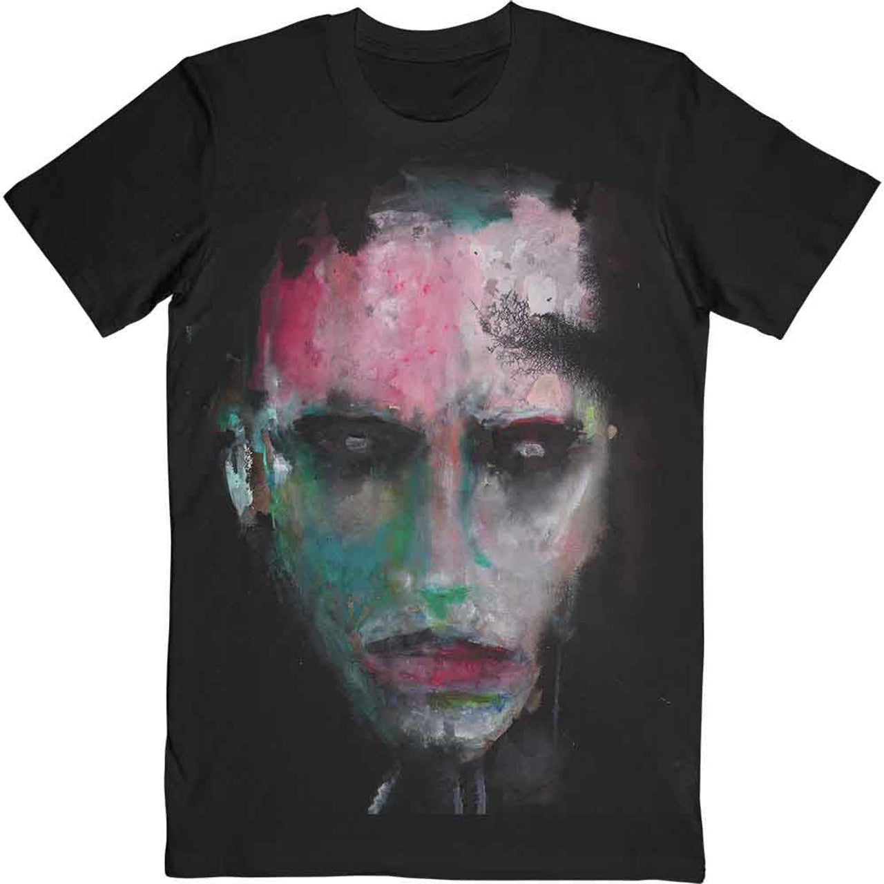 Marilyn Manson Unisex T-Shirt: We Are Chaos (Black) (Back Print)