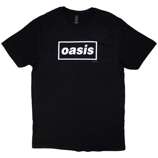 OASIS T-SHIRT DECCA LOGO BLACK