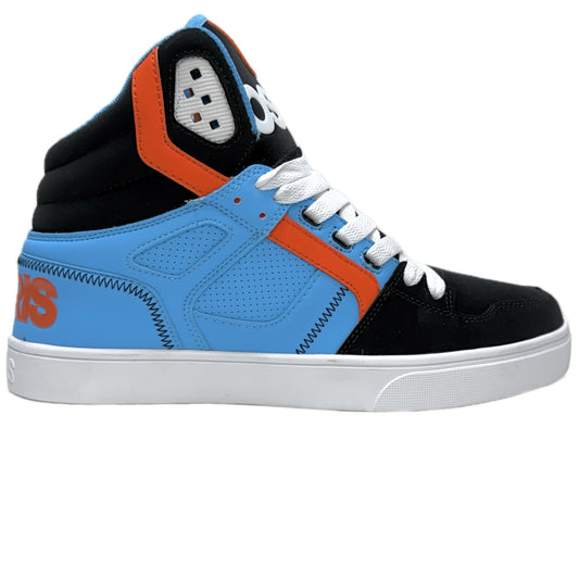 OSIRIS SHOES CLONE BLACK BLUE ORANGE TRAINERS