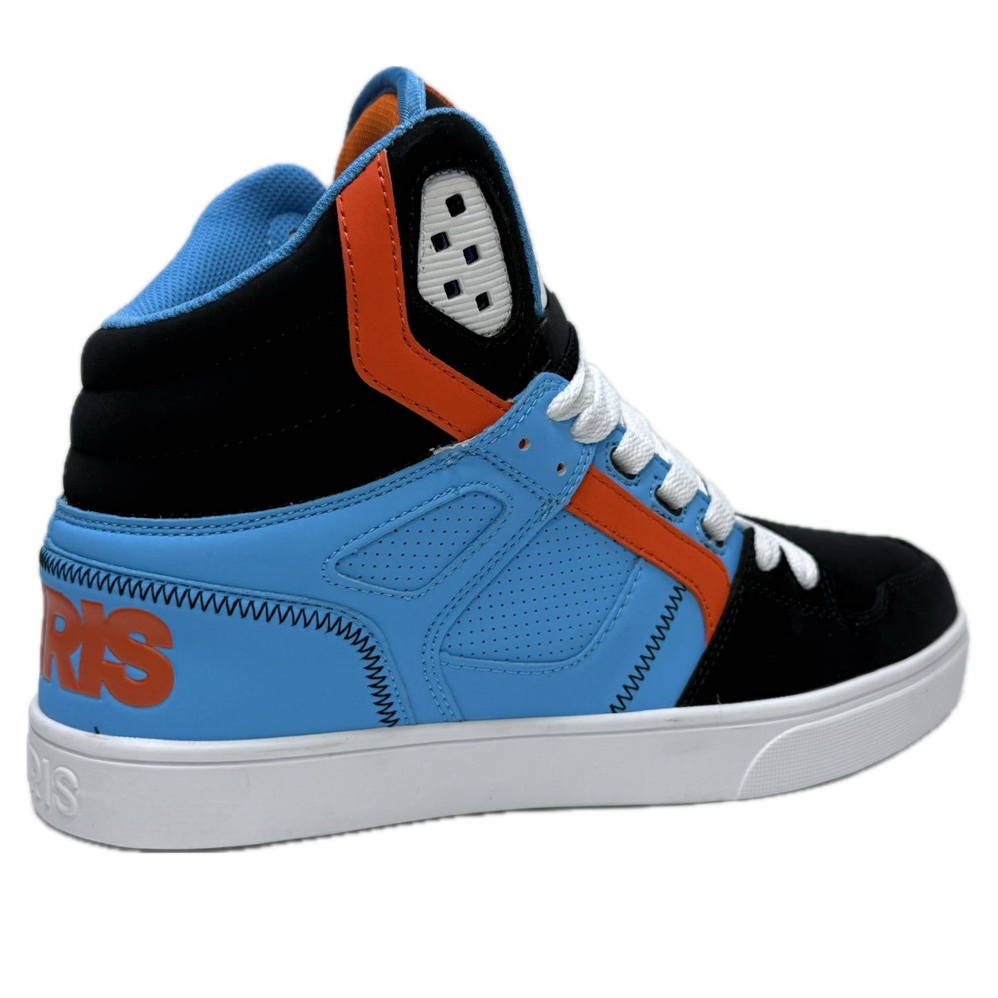 OSIRIS SHOES CLONE BLACK BLUE ORANGE TRAINERS