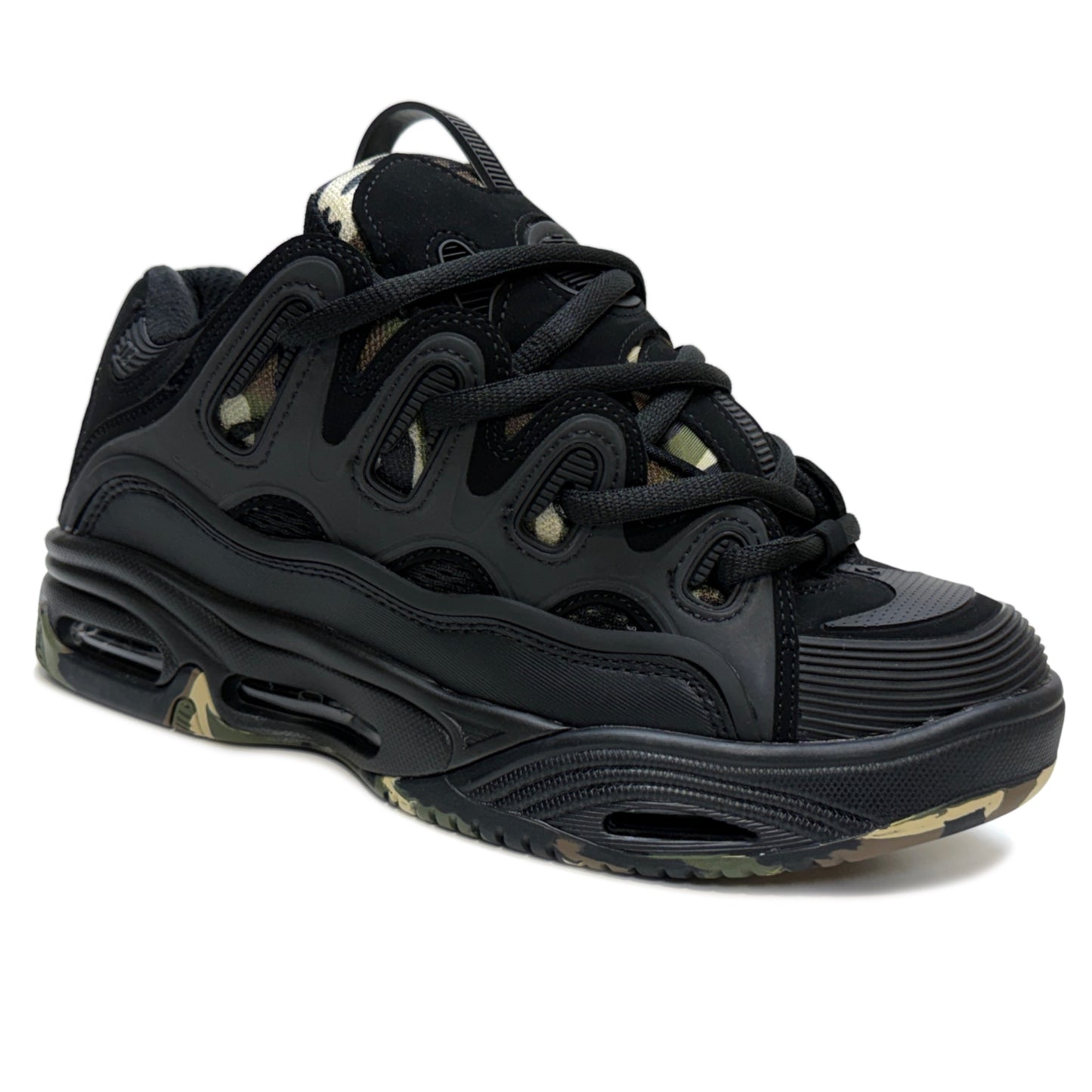 OSIRIS SHOES D3 2001 BLACK CAMO TRAINERS