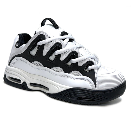 OSIRIS SHOES D3 2001 WHITE WHITE BLACK TRAINERS