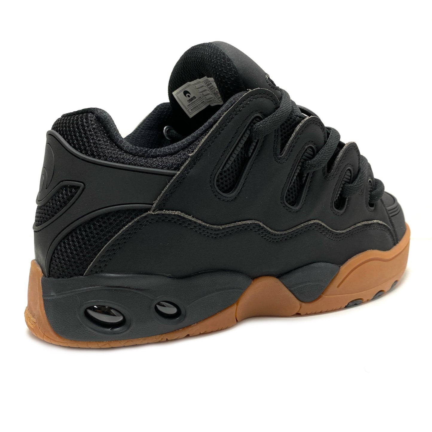 OSIRIS SHOES D3 OG BLACK BLACK GUM TRAINERS