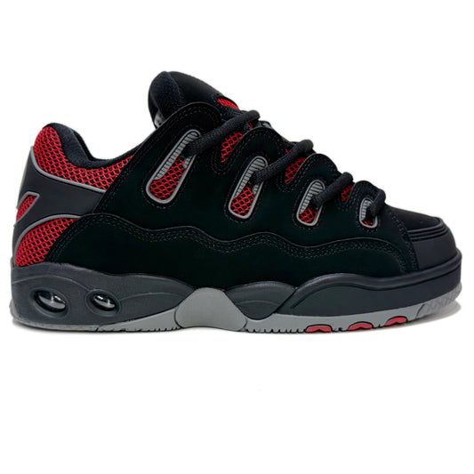 OSIRIS SHOES D3 OG BLACK GREY RED TRAINERS
