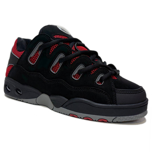 OSIRIS SHOES D3 OG BLACK GREY RED TRAINERS