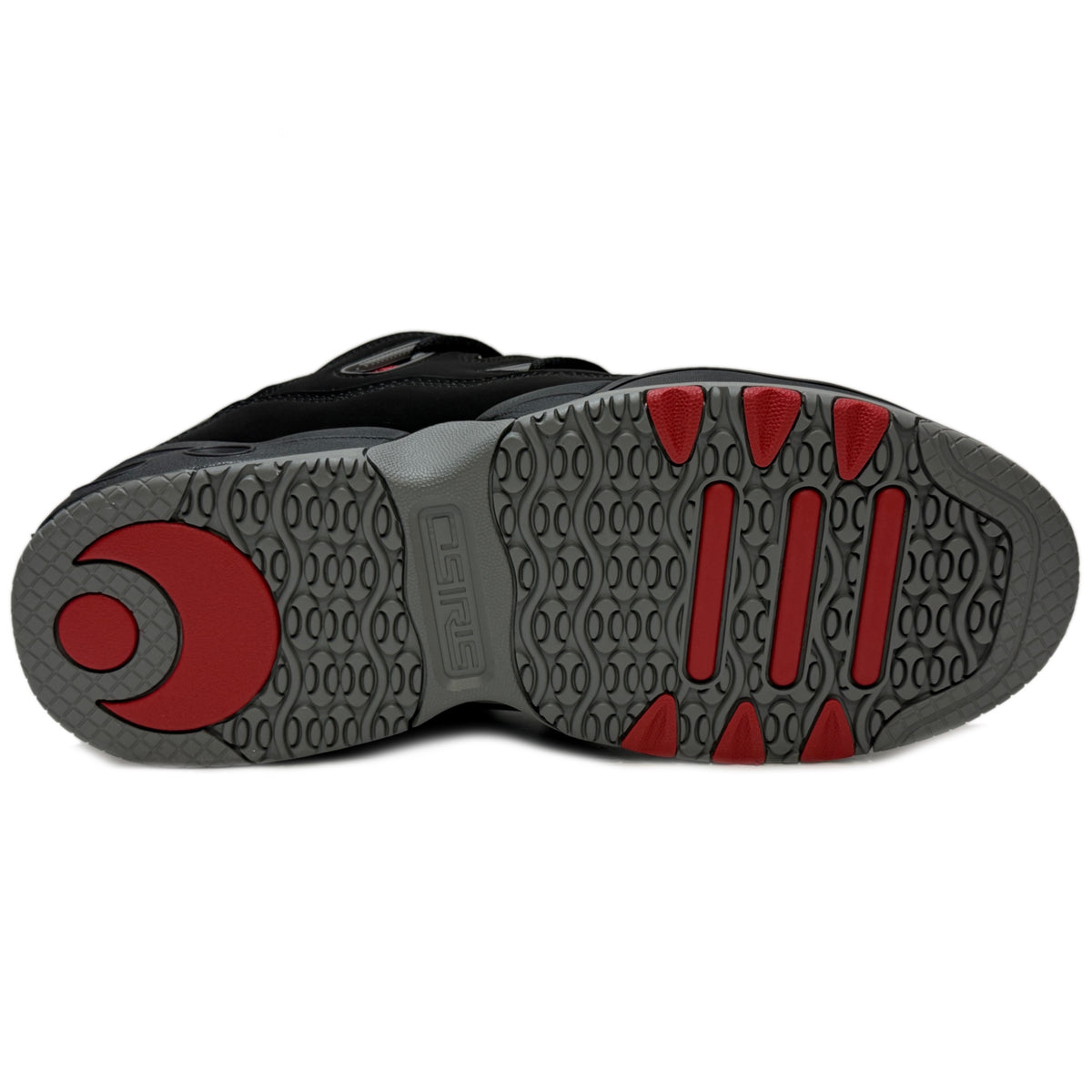 OSIRIS SHOES D3 OG BLACK GREY RED TRAINERS