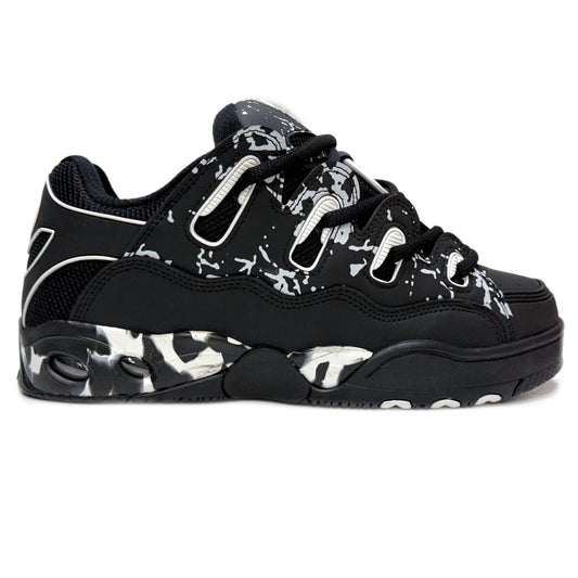 OSIRIS SHOES D3 OG BLACK WHITE MARBLE TRAINERS