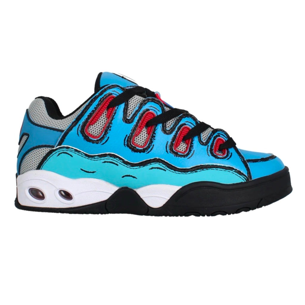 OSIRIS SHOES D3 OG BLUE BLUE CARTOON TRAINERS