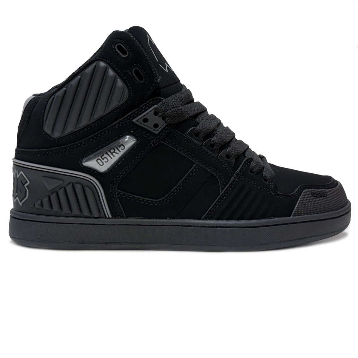 OSIRIS SHOES NYC 83 XRP BLACK BLACK BLACK TRAINERS