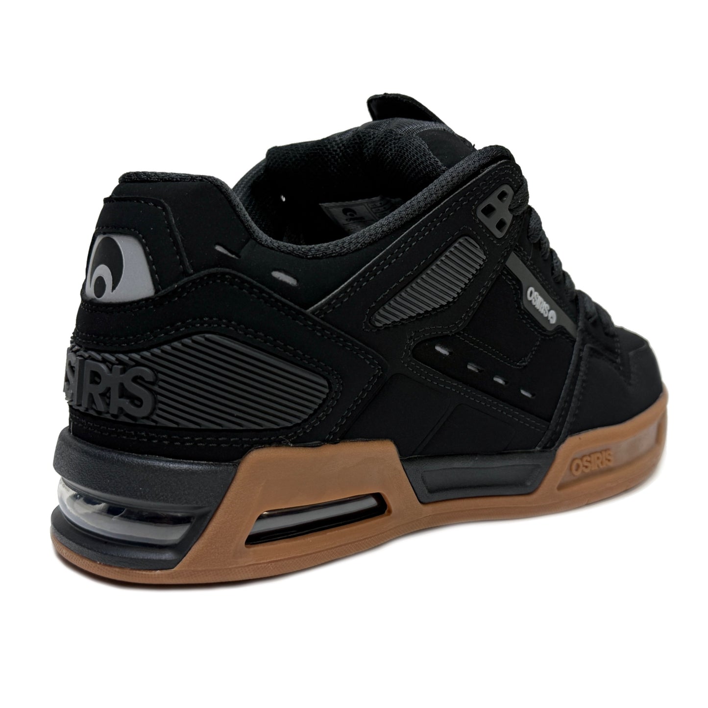 OSIRIS SHOES PERIL BLACK BLACK GUM TRAINERS