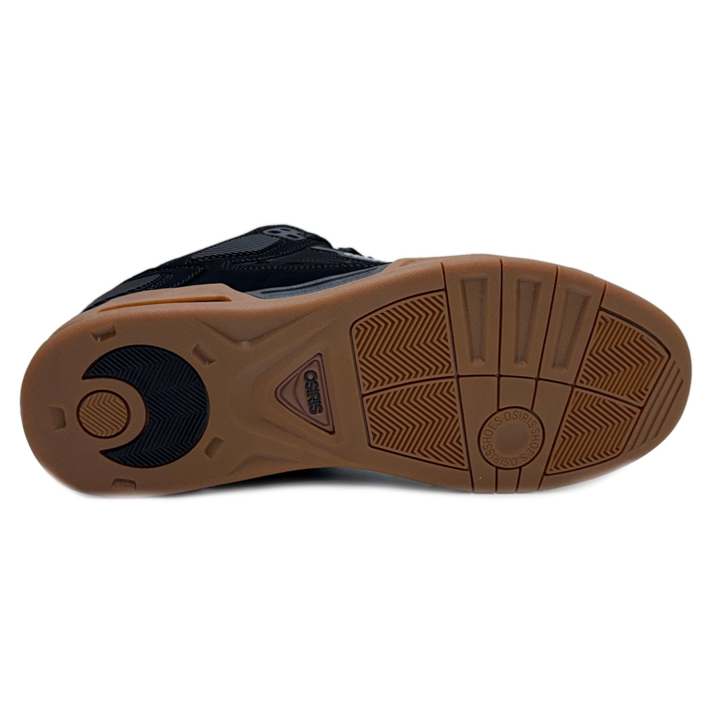 OSIRIS SHOES PERIL BLACK BLACK GUM TRAINERS