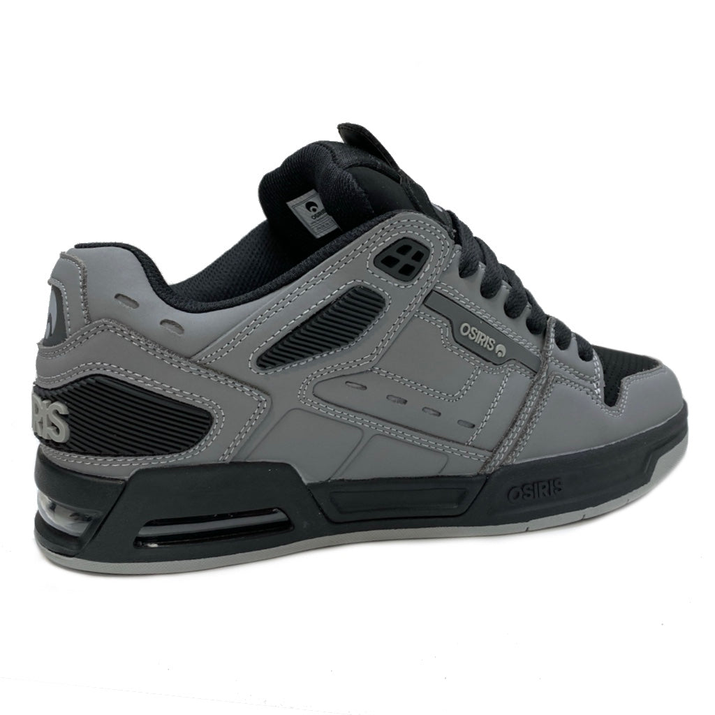 OSIRIS SHOES PERIL GREY BLACK GREY TRAINERS