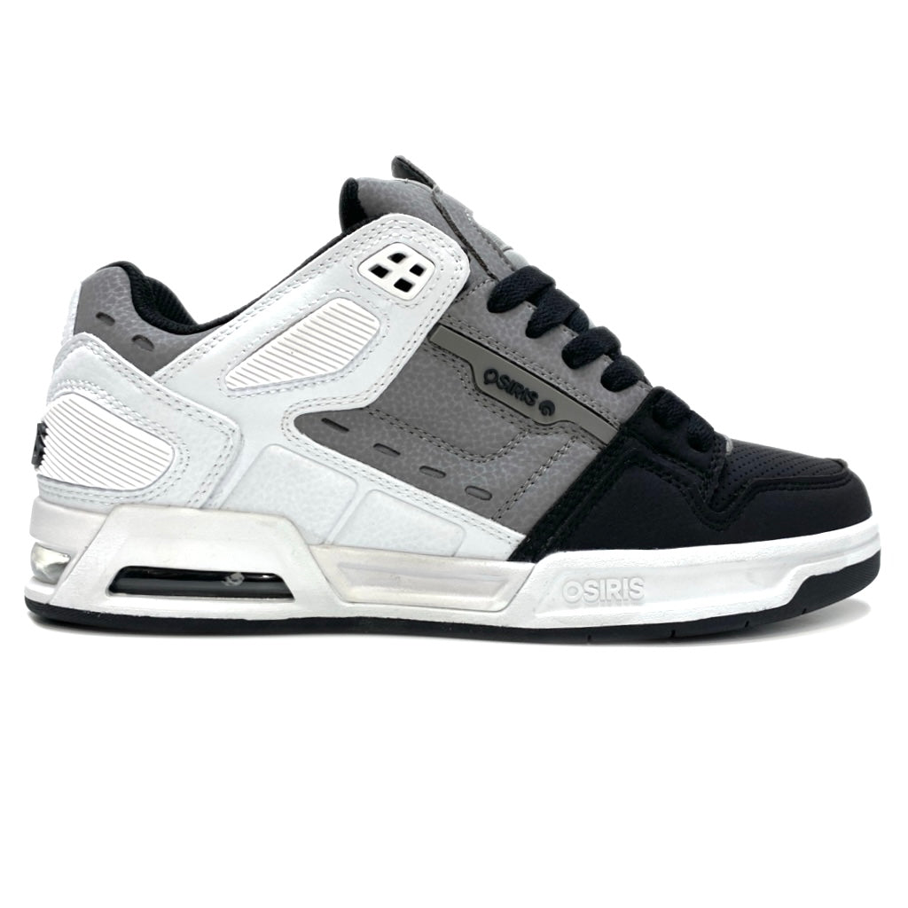 OSIRIS SHOES PERIL WHITE GREY TRAINERS