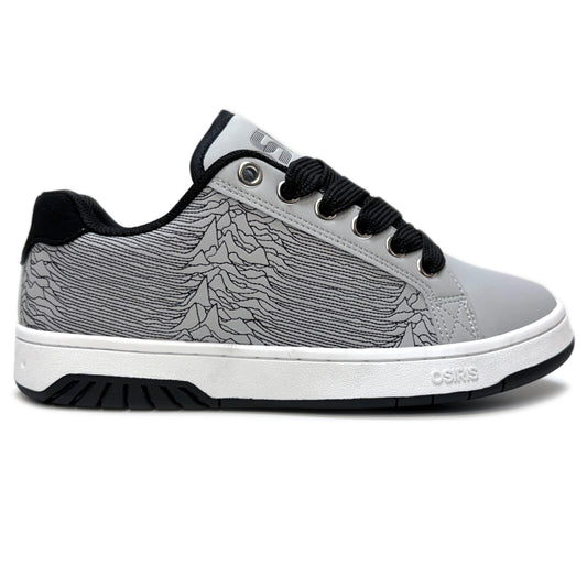 OSIRIS SHOES TROMA ALT GREY WHITE PULSE TRAINERS