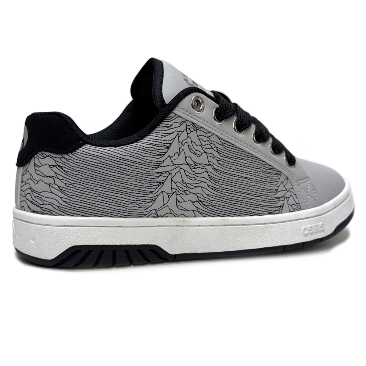 OSIRIS SHOES TROMA ALT GREY WHITE PULSE TRAINERS