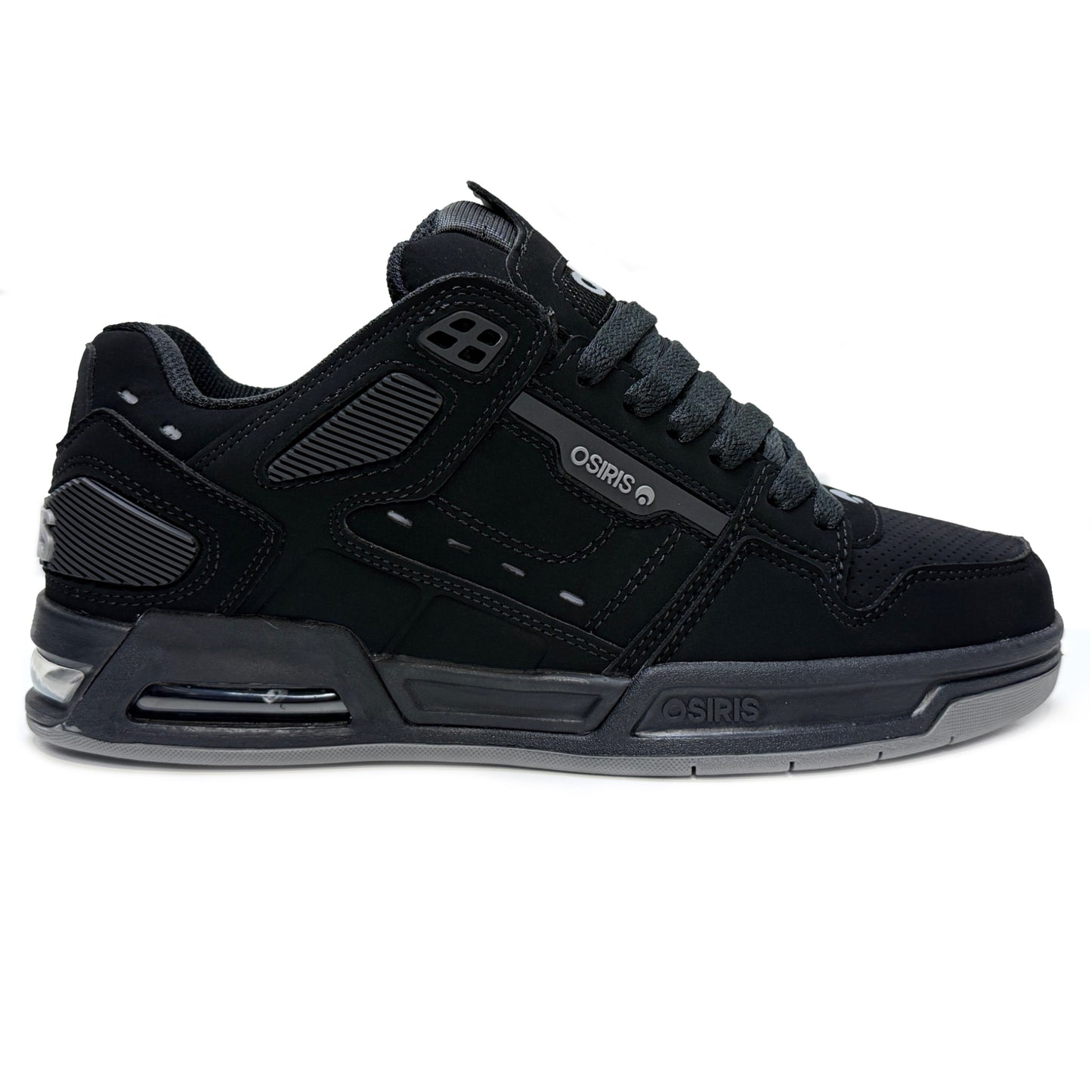 OSIRIS SHOES PERIL BLACK BLACK GREY TRAINERS