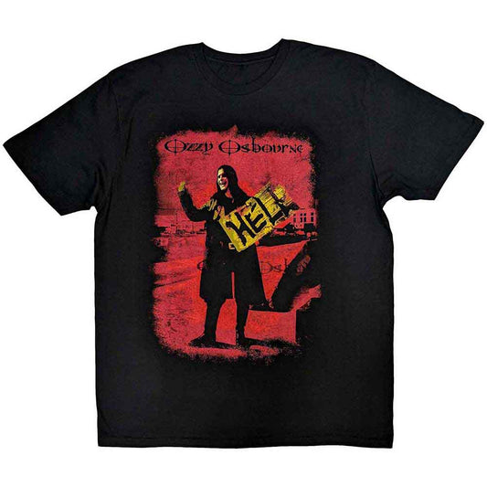 OZZY OSBORNE HELL TSHIRT  OFFICIAL MERCHANDISE