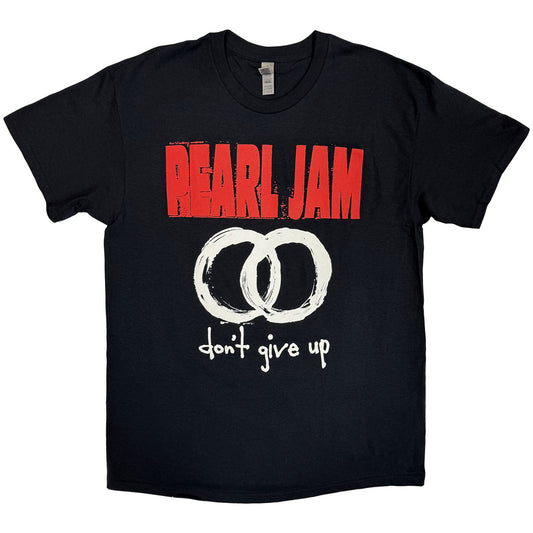 Pearl Jam Unisex T-Shirt: Don't Give Up (Black)
