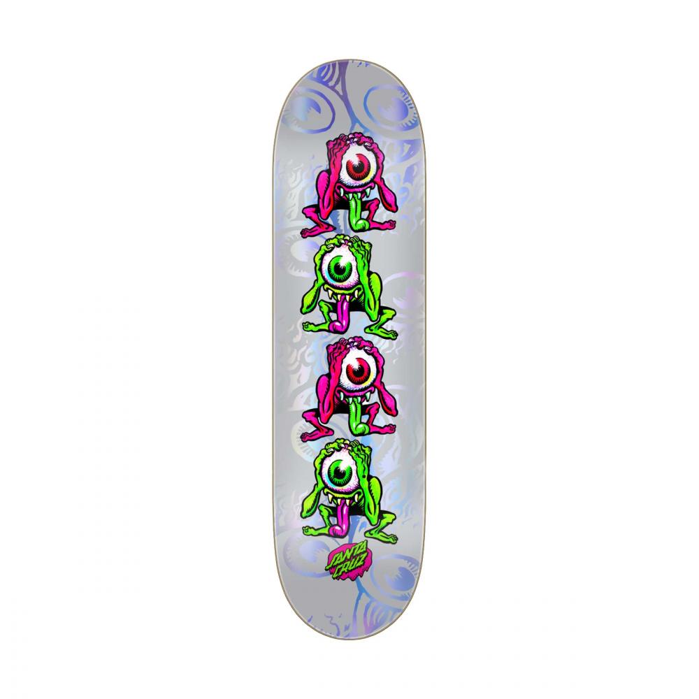 SANTA CRUZ TEAM DECK EYEGORE PRISMATIC FEELBASE MULTI 8