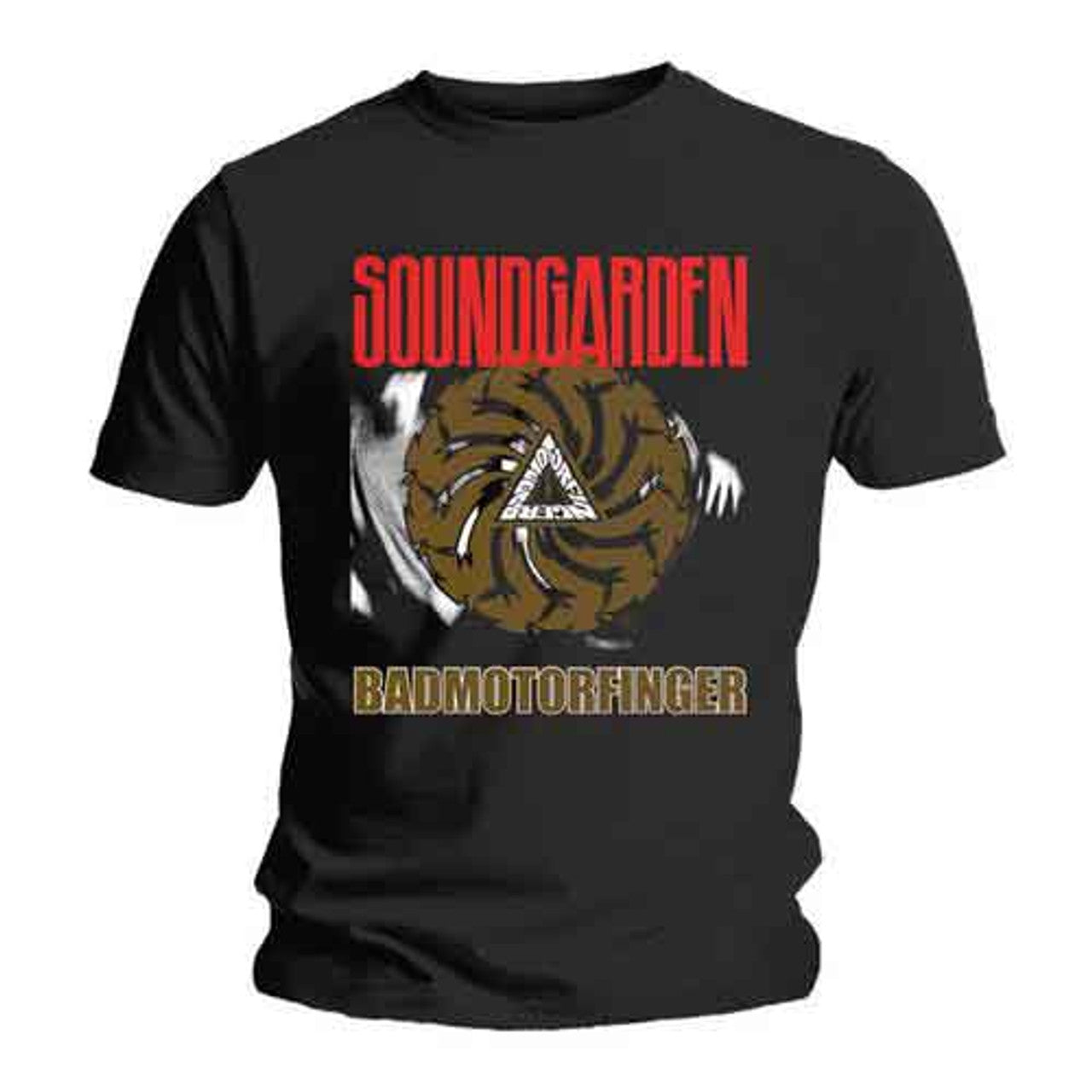 Soundgarden Unisex T-Shirt: Badmotorfinger V.2 (Black)