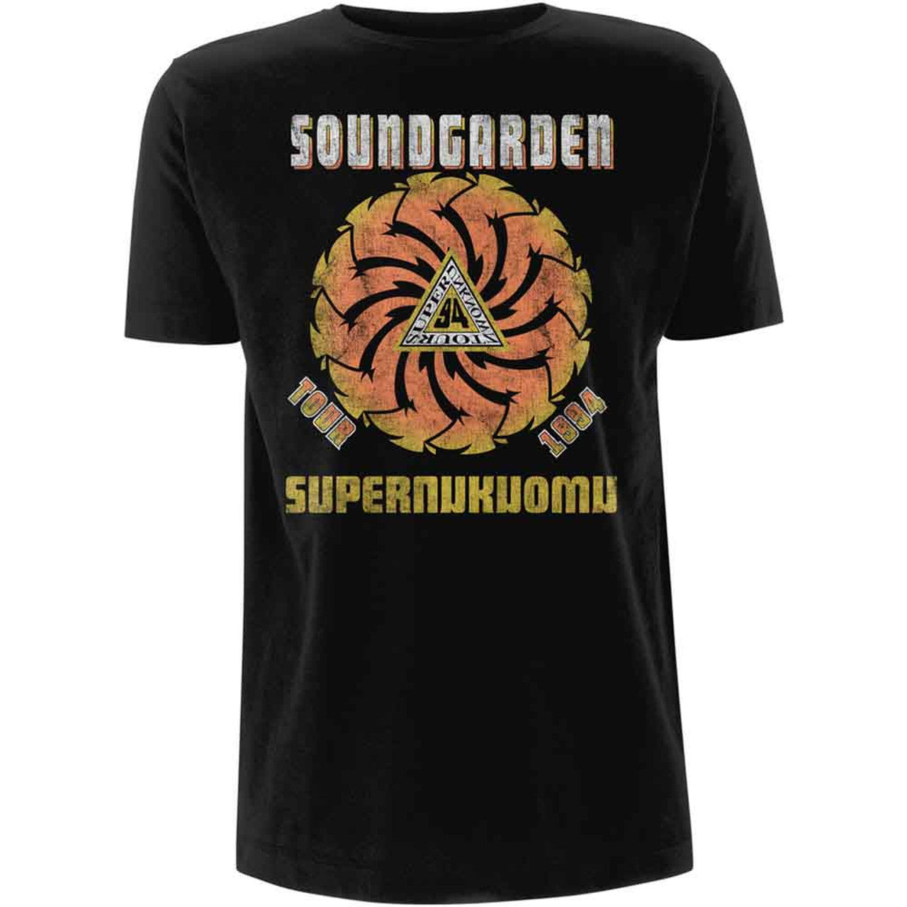 Soundgarden Unisex T-Shirt: Superunknown Tour '94 (Black) (Back Print)