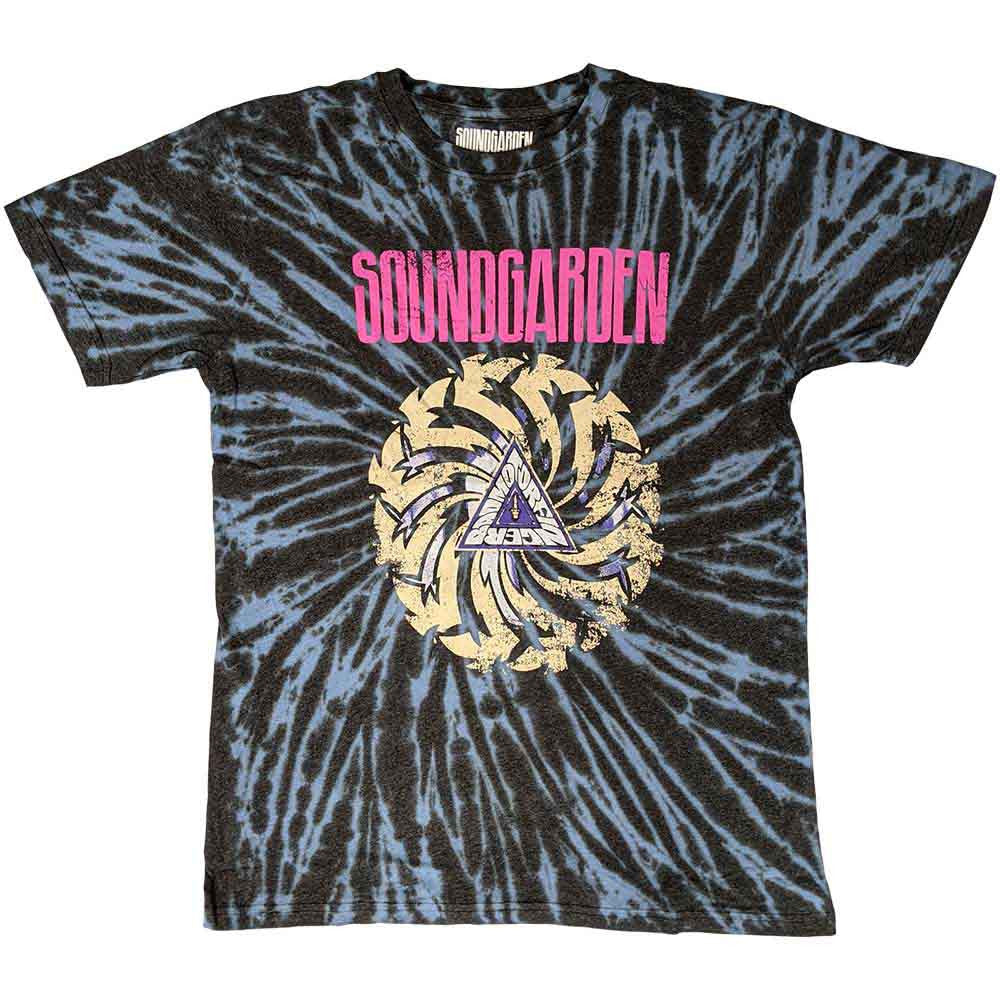 Soundgarden Unisex T-Shirt: Badmotorfinger (Blue) (Wash Collection)