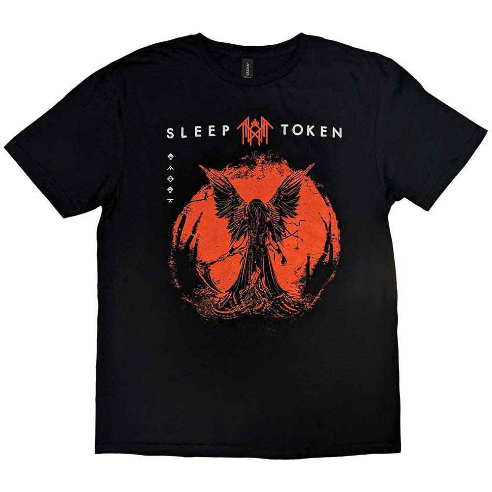 SLEEP TOKEN TAKE ME BACK TO EDEN UNISEX BLACK RED T-SHIRT