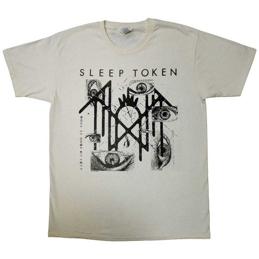 SLEEP TOKEN EYES NATURAL UNISEX T-SHIRT