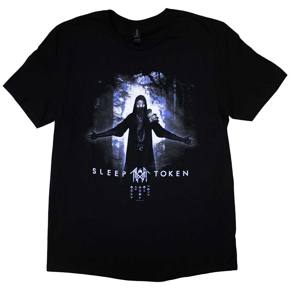 SLEEP TOKEN VESSEL FOREST UNISEX BLACK T-SHIRT