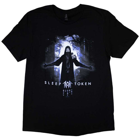 SLEEP TOKEN VESSEL FOREST UNISEX BLACK T-SHIRT