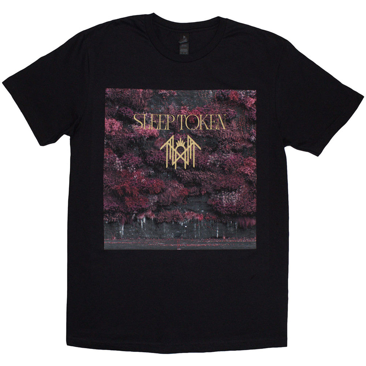 Sleep Token Unisex T-Shirt: Even In Arcadia Full Colour (Black)