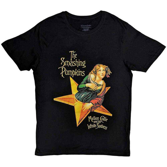The Smashing Pumpkins Unisex T-Shirt: Mellon Collie (BLACK)