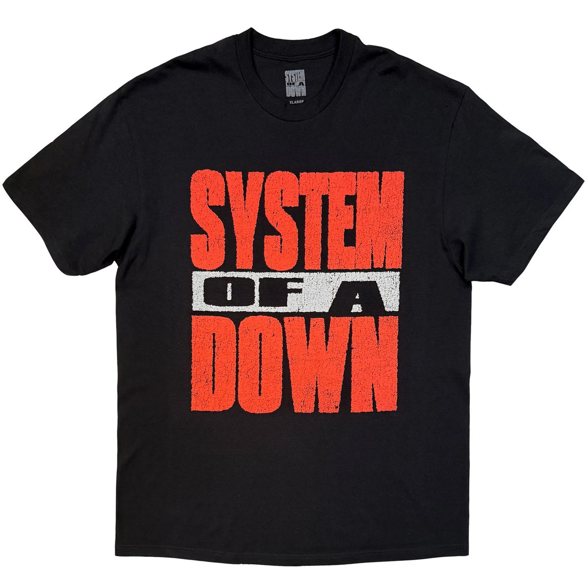 System Of A Down Unisex T-Shirt: Map Backprint Tour '26 (Black) (Back Print & Ex-Tour)