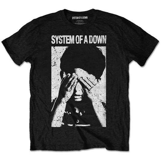 System Of A Down Unisex T-Shirt: See No Evil (Black)