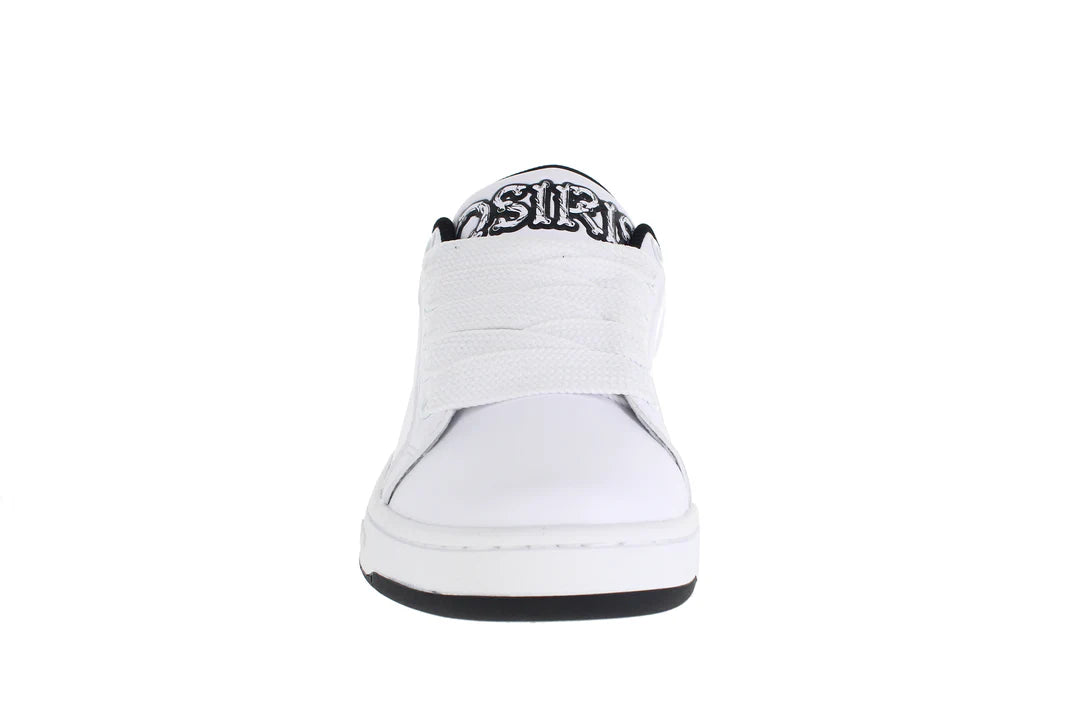 OSIRIS SHOES TROMA ALT WHITE BLACK SKULL TRAINERS