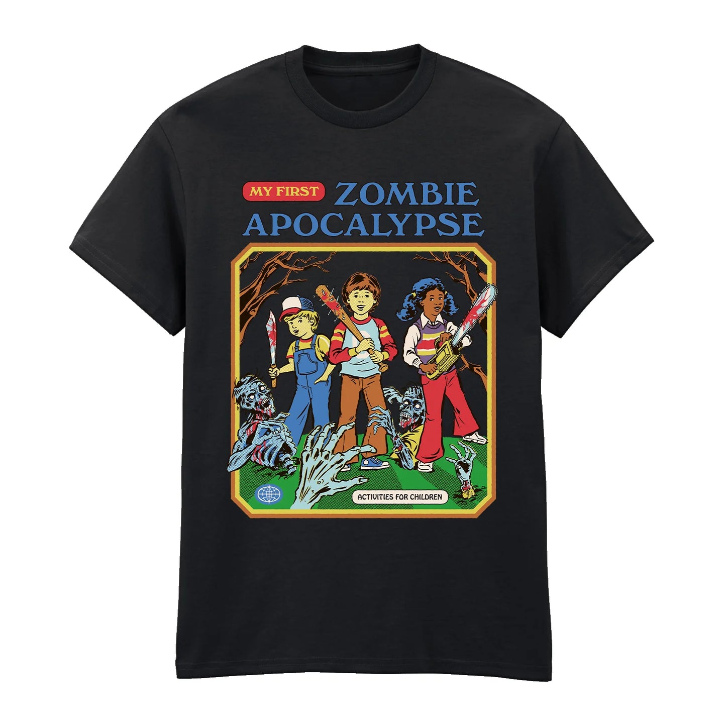 STEVEN RHODES ZOMBIE APOCALYPSE T-SHIRT