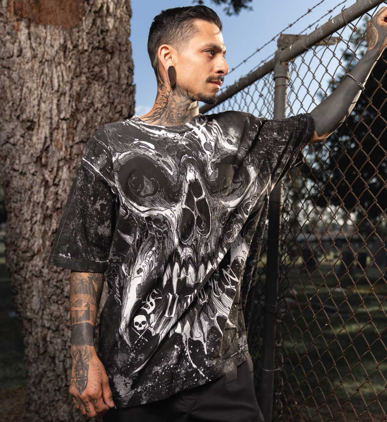 SULLEN CLOTHING HURRICANE  "1 TON" OVERSIZED HEAVYWEIGHT PREMIUM T-SHIRT