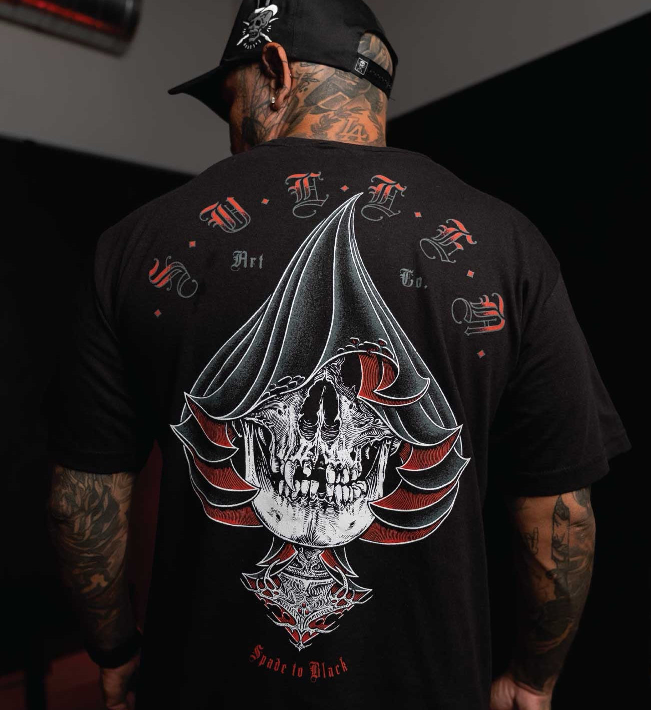 SULLEN CLOTHING SPADE TO BLACK STANDARD T-SHIRT